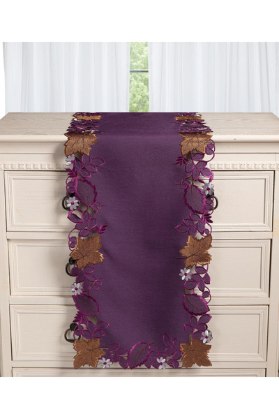 Silk Fashion Τραπεζοράνερ 19315 (38εκ x 172εκ) μωβ
