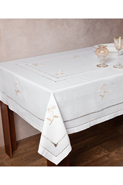 Silk Fashion Τραπεζομάντηλα MD0698 (180εκ x 180εκ) ιβουάρ -