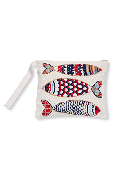 Silk Fashion Πορτοφόλι Κροσέ (13cm x 20cm) Πολύχρωμο Νήμα 257 -