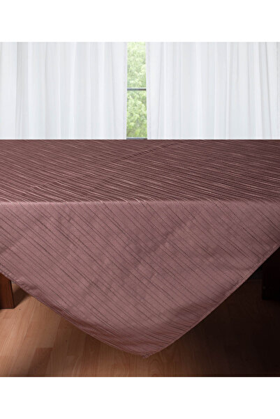 Silk Fashion Τραπεζομάντηλο Santouk S1058 (160cm x 250cm) καφέ