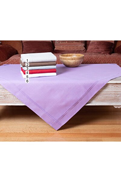 Silk Fashion τραπεζομάντηλα (160εκ x 220εκ) πλισέ μωβ