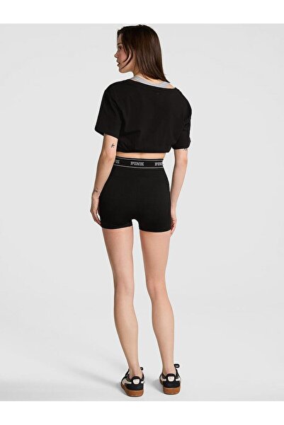 Victoria's Secret Seamless Logolu Biker Tayt