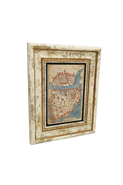 Sadrazam Vizantijski period Istanbul mapa crtež štampana slika na prirodnom k...
