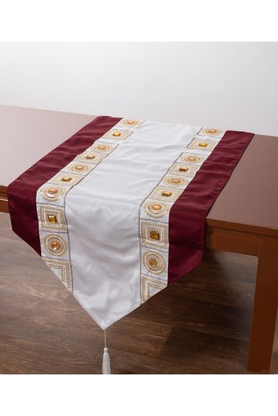 Silk Fashion Ράνερ (50cm x 100cm) 612 HN-03 Λευκό -