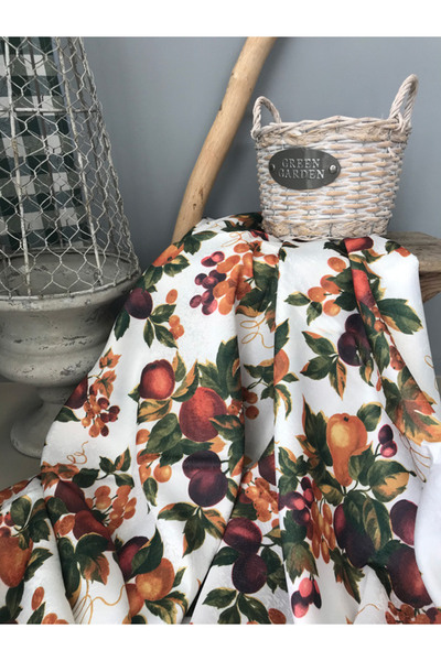 Silk Fashion Ανθεκτικό στους λεκέδες τραπεζομάντιλο 422 (170εκ x 170εκ) εκρού