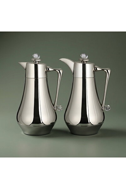 Alsaif Gallery Al Dana 2 Thermos Set Alsaif Gallery, 1 / 1 Liter, 2 Pieces, G...