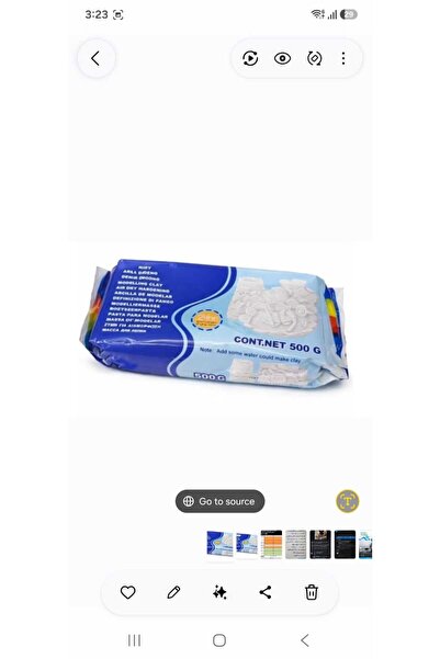 NO BRAND DOZEN MODELLING CLAY 500G