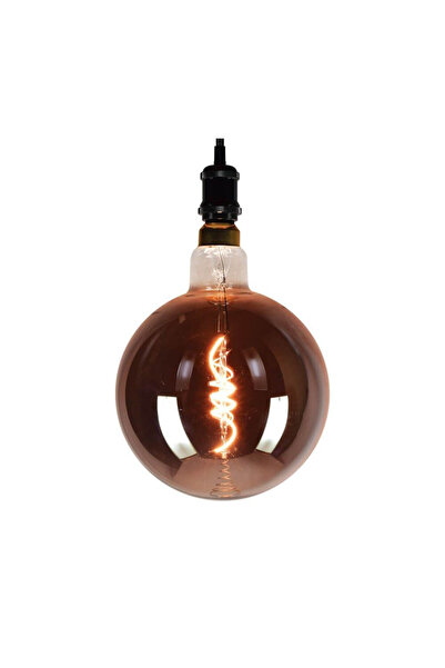 dimmable Λάμπα LED Νήματος E27 G200 6W Θερμό Λευκό Τέχνης