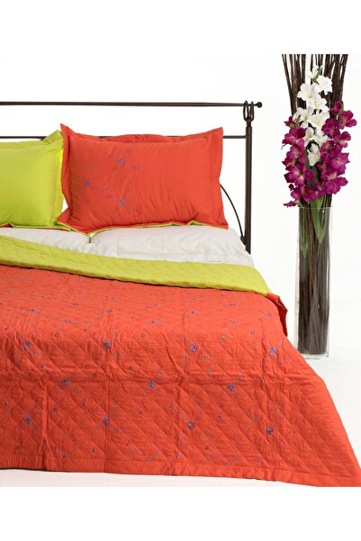 Silk Fashion Σετ Κουβέρτα Κρεβατιού (220cm x 240cm + 2 x 50cm x 70cm) 024 πορ...