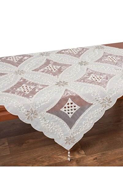 Silk Fashion Τετράγωνο (85εκ x 85εκ) 090 Ασημί