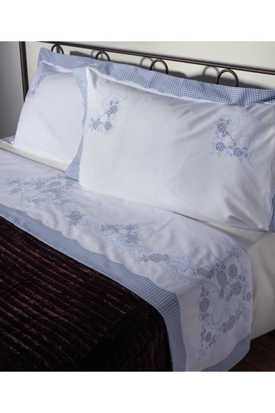 Silk Fashion ΧΕΙΡΟΠΟΙΗΤΟ ΣΕΤ ΣΕΝΤΟΝΙΩΝ 644-1 ΤΡΙΩΝ ΤΕΜΑΧΙΩΝ (225ΕΚ X 270ΕΚ) Γ...