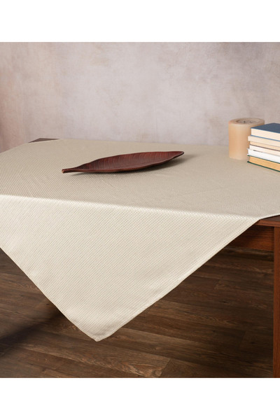 Silk Fashion Τραπεζομάντηλο NELLY (150εκ x 210εκ) μπεζ