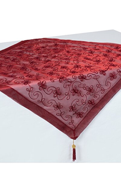 Silk Fashion Τετράγωνο (90εκ x 90εκ) 0001061A Μπορντό