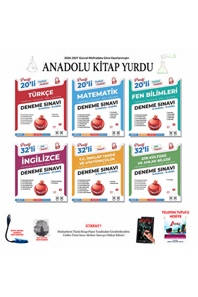 Nartest Yayınları 2026-2027 8. Sınıf Türkçe Matematik Fen Bilimleri İngilizce...
