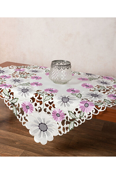 Silk Fashion Σατέν τετράγωνο (60εκ x 60εκ) 291 μοβ