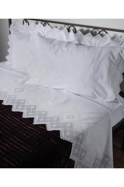 Silk Fashion ΧΕΙΡΟΠΟΙΗΤΟ ΣΕΝΤΟΝΙ 712 FILTIRE ΤΕΣΣΕΡΙΣΤΟ ΣΕΤ (225ΕΚ X 270ΕΚ) Λ...