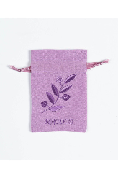 Silk Fashion Σαπουνοθήκη (10 τεμάχια) ΡΟΔΗ (9εκ x 14εκ) Μωβ