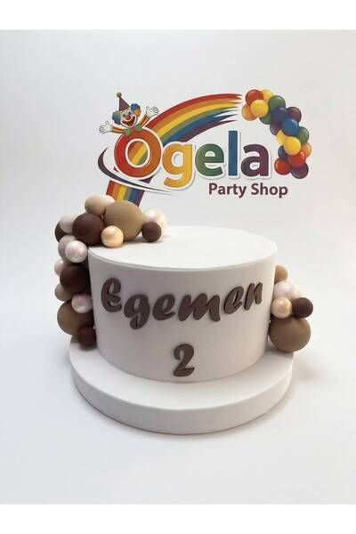 OGELAPARTY Maket Pasta - Doğum Günü Pastası - Konsept Pasta - Parti Malzemeleri