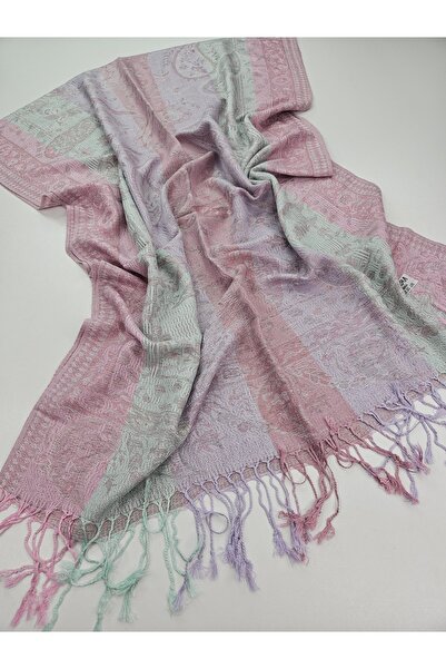tomrisboutique Paisley Patterned Double-Sided Rota Series Jacquard Shawl 70 X...