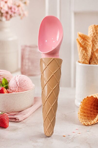 NEWNOW Ice Cream Scoop with Ergonomic Handle – Ice Cream Serving and Scooping...