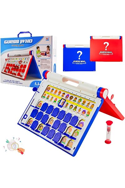 UKR Guess Who Is It Board Game Toy Plastic Folding Board Game Toy Who Is It G...