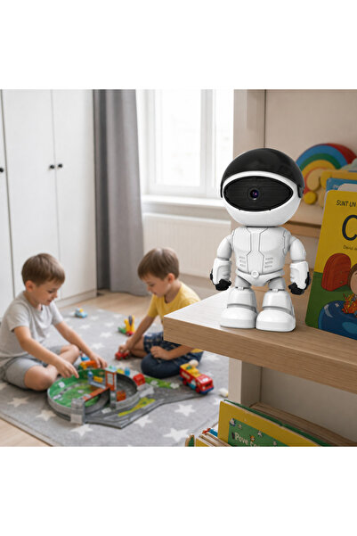 Vivendo Camera Supraveghere Robot HD 1080P Wireless Audio Vedere Nocturna Inf...