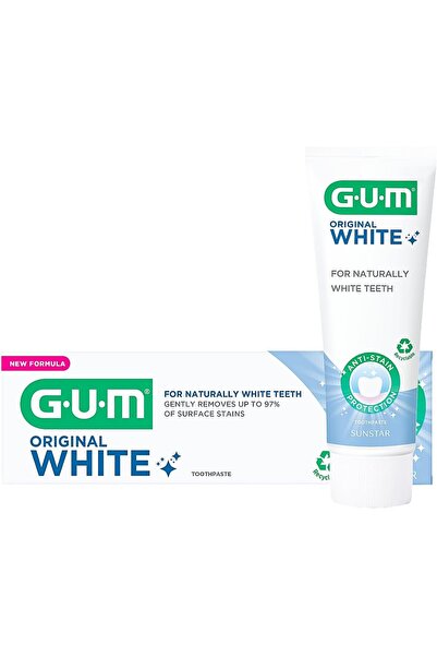 GUM Original White Toothpaste - Sensitivity Relief-Plaque Removal-Anti-Bacter...