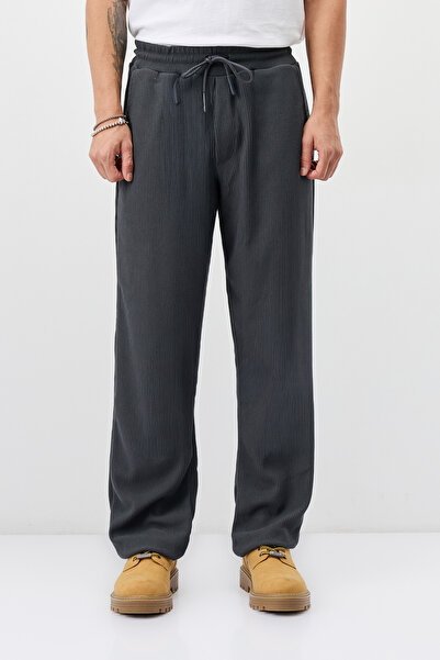 S13 Store Ribbed baggy fit trousers