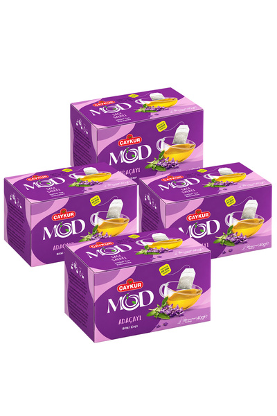 Çaykur Mod Island Tea Cup Tea Bags 2X20 40Gr. Four Pack