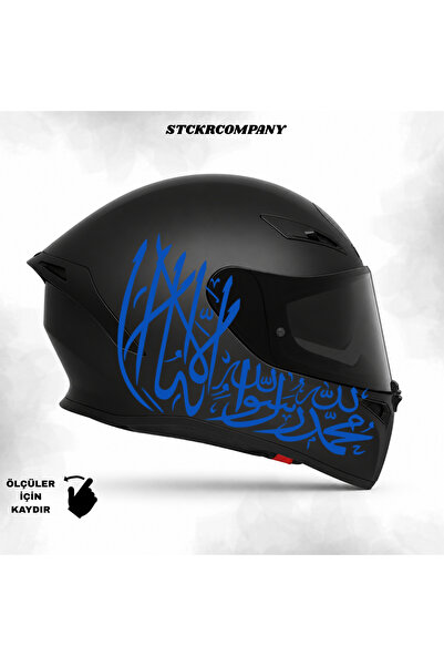 STCKRCO Kelime-i Tevhid Büyük Kask Stickerı - Kask Stickerı - Kelime-i Tevhid...
