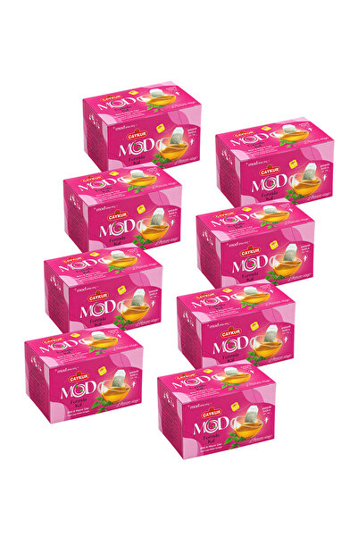 Çaykur Mod Formda Kal Cup Tea Bags 2X20 40Gr. Pack of Eight