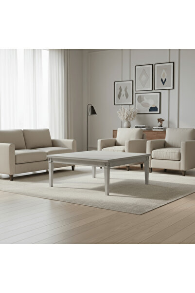 A.R.T. Furnishings طاولة قهوة مربعة باللون الأزرق من هاربر فينتاج
