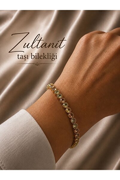 Ceso Accesories RENK DEĞİŞTİRME ÖZELLİĞİ OLAN ZULTANİT TAŞLI SU YOLU BİLEKLİK