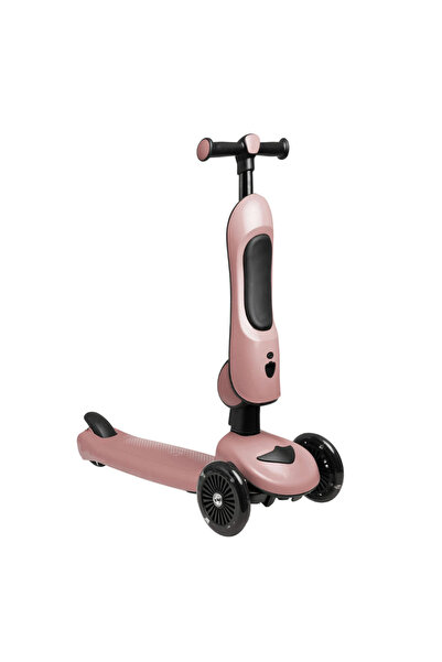 Casual 3 Tekerlekli Işıklı Katlanabilir Oturaklı Scooter