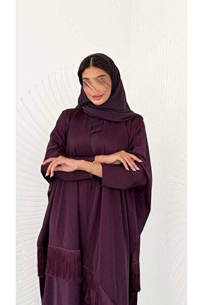 AYA Mwt1232 - Abaya with Huddab Design