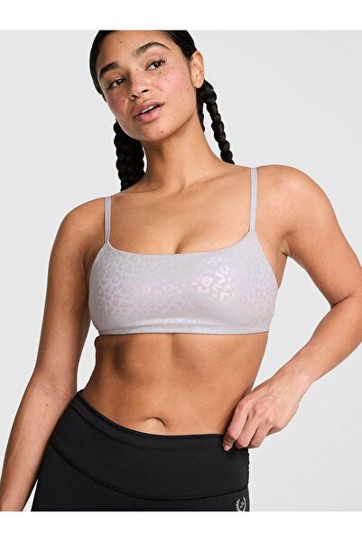 PINK Relay Kare Yaka Sporcu Sütyeni