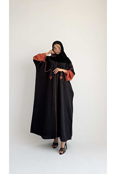 AYA MWT1219 - عباية تطريز صيفي |Summer Embroidered Abaya