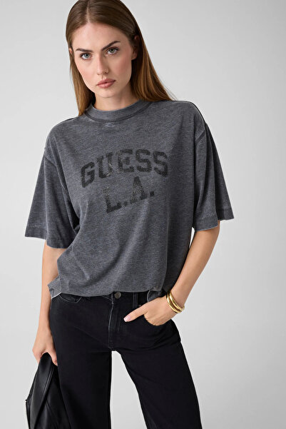 Guess Burnout Women's Oversize Fit T-Shirt