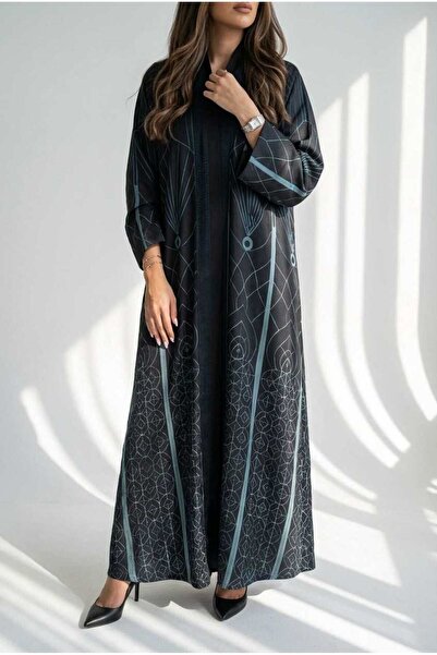AYA Mwt1399 Printed Abaya |   Printed Abaya