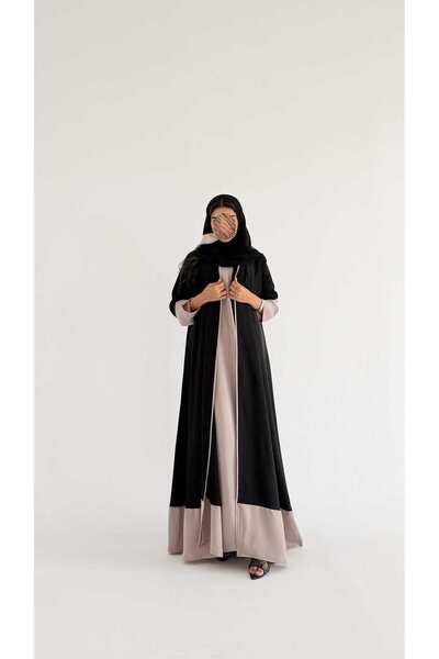 AYA Mw2192 - Basic Stylish Abaya with a Practical Cut and Comfortable Materia...