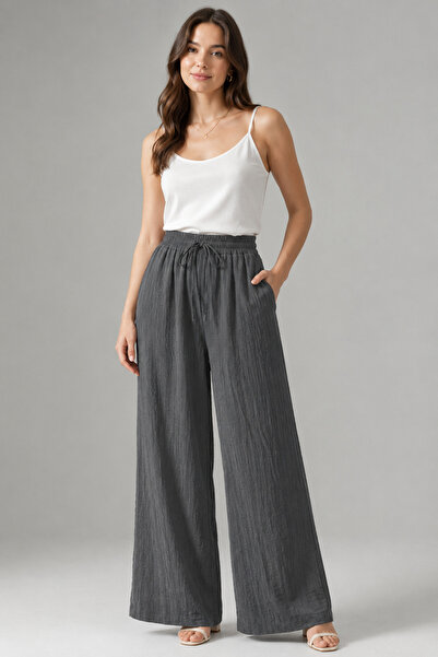 Banadamoda Women's High Waist Drawstring Strawberry Pants with Pockets
