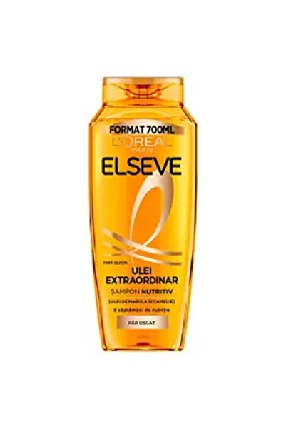 L'Oreal Paris Elseve Șampon Nutritiv cu Ulei Extraordinar, 700 ml