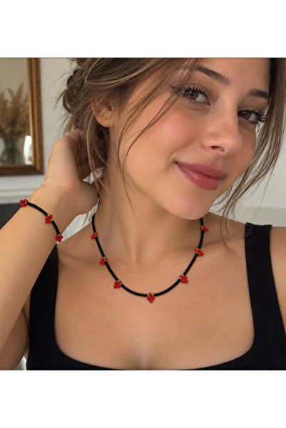 Genel Markalar El Yapımı Boncuk Kolye & Bileklik Seti