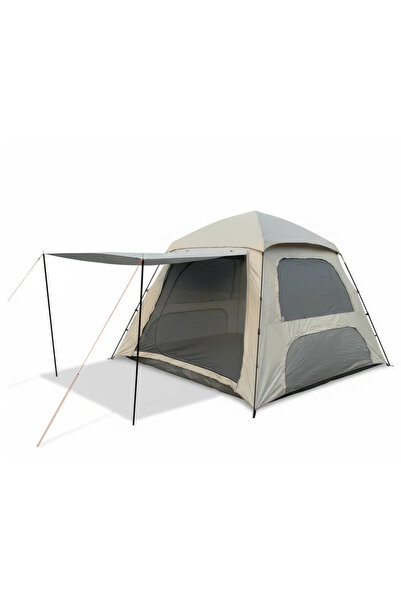 Generic Brand 3x3m Large Outdoor Camping Tent 210D Oxford Fabric 2 Doors 5 Wi...