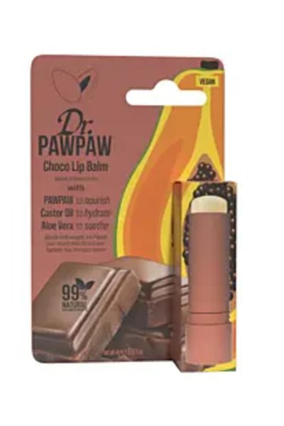 Dr.Pawpaw Balsam de buze, cu aromă de ciocolată și papaya, ulei de ricin și a...
