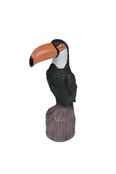 OEM Figurină decorativă grădină și balcon, Toucan exotic, rezistentă la exter...