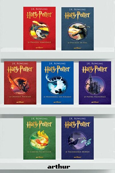 Editura Arthur Pachet Seria Harry Potter ( volumele I-VII) ediția hardcover- ...