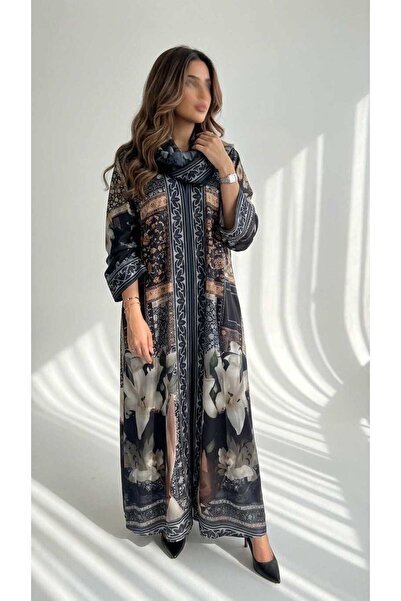 AYA MWT1376 عباية طباعة | Printed Abaya