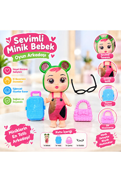 Cango Cry Bebek Baby Lovely Oyuncak Minik Baby 12 Cm