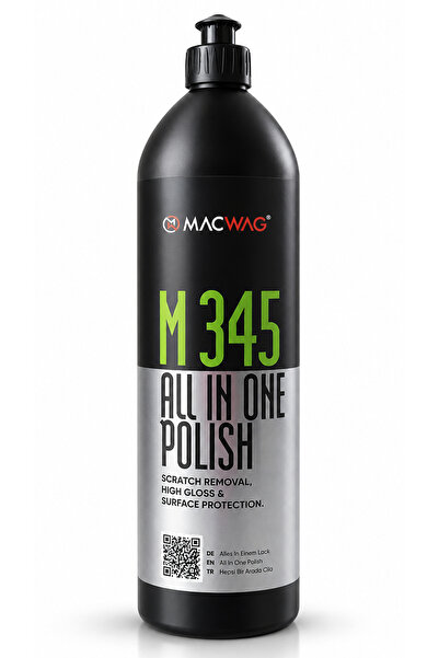 MACWAG M.345 ALL IN ONE POLISH (Profesyonel Tek Adım Pasta ve Uzun Süreli Kor...